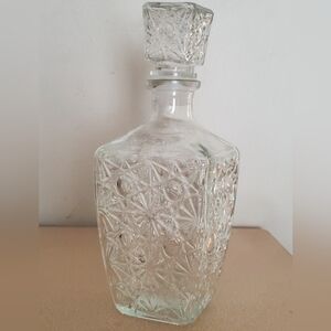 Dublin Crystal Whiskey Decanter with Lid